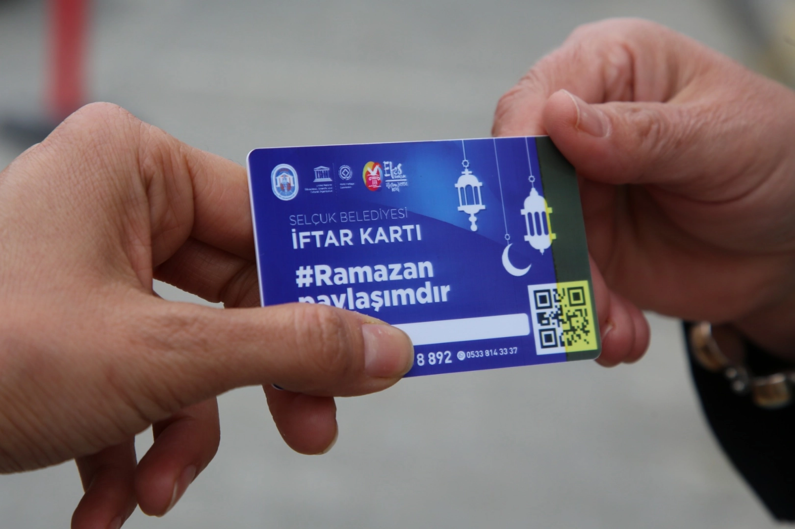 İzmir Efes Selçuk'ta 'İftar Kart' dayanışması