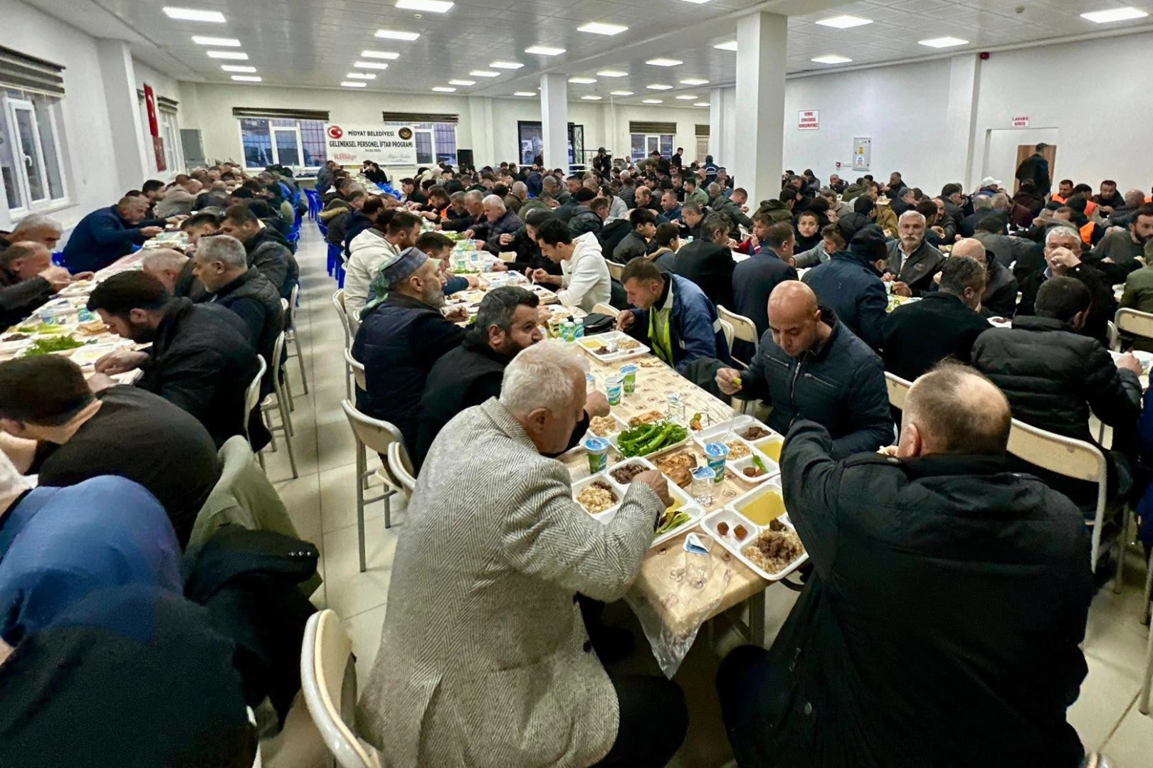 Mardin Midyat'ta personel iftarı