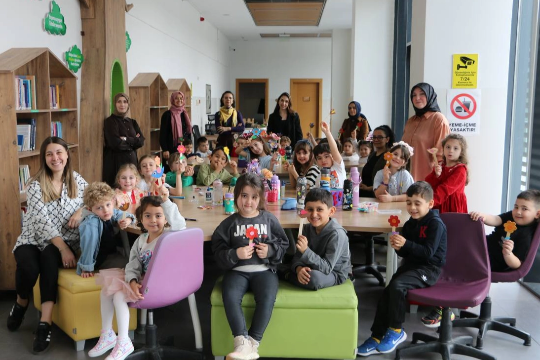 SGM Kütüphaneler Haftası’nda minik öğrencileri ağırladı