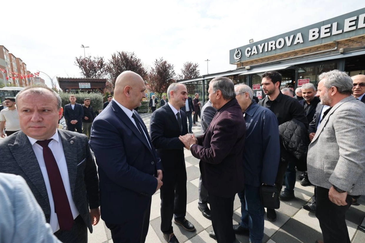 Çayırovalılar bayramlaştı