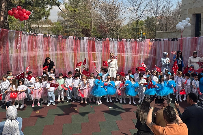 TBMM'nin kreş öğrencileri neşe dolu